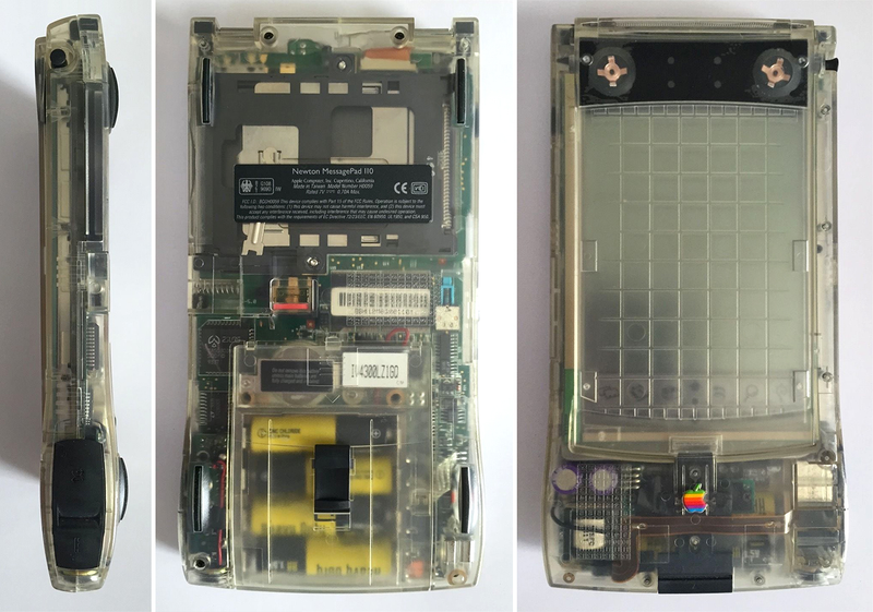Illustration for article titled Forget a Clear Backed Smartphone, I Want This Clear Plastic Apple Newton
